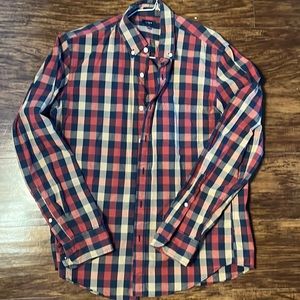 J Crew Men’s button down, size large.